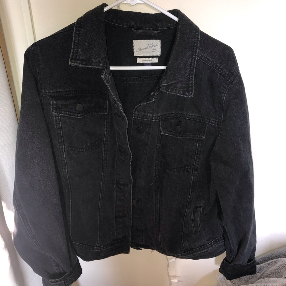 Black Jean Jacket